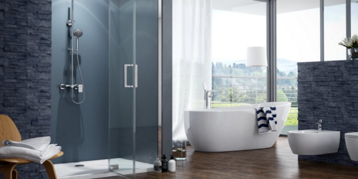 Baignoires en acrylique Systèmes d'hydromassage Panneaux de douche Cabines de douche Receveurs de douche Sanitaire-fabricant Pologne